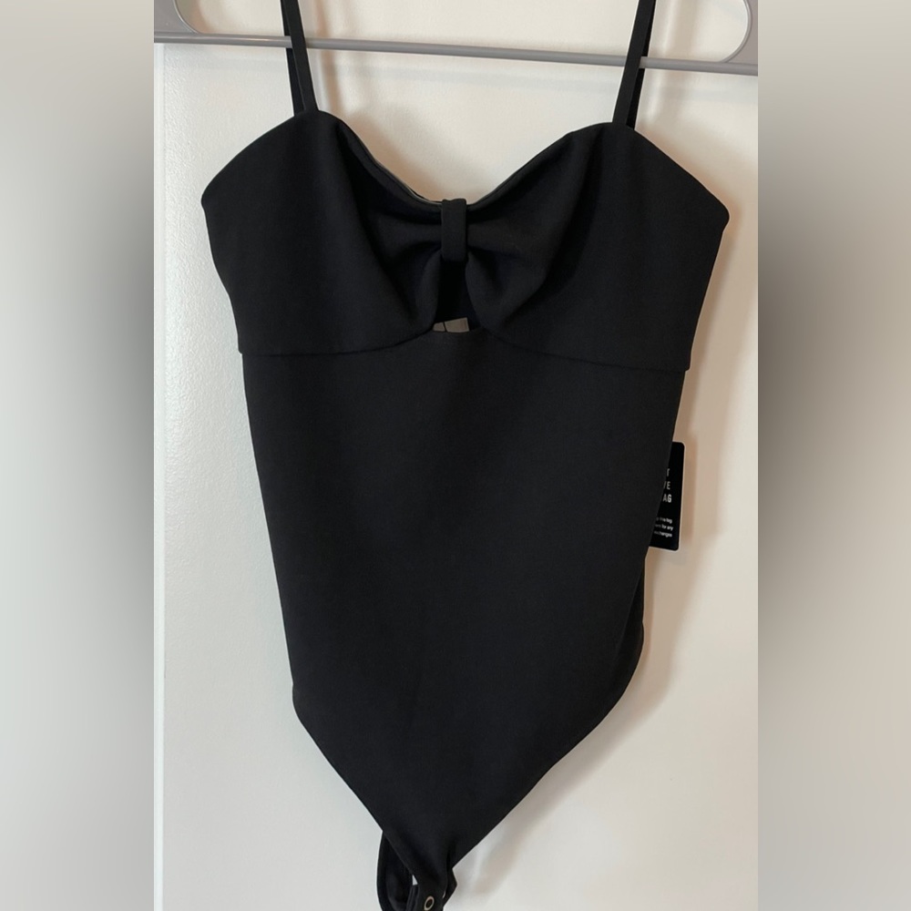 Express Black Bodysuit NWT